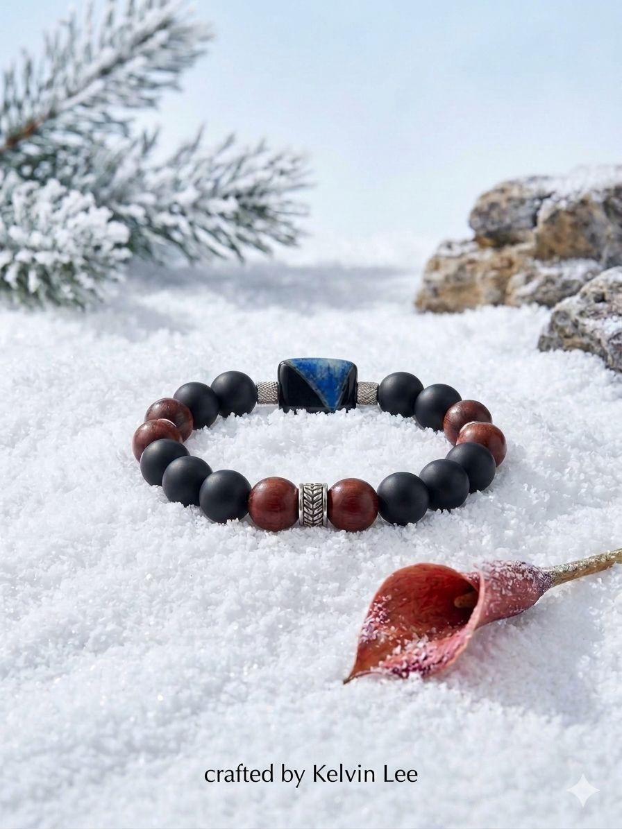Jono III - Agate Accent Bracelet