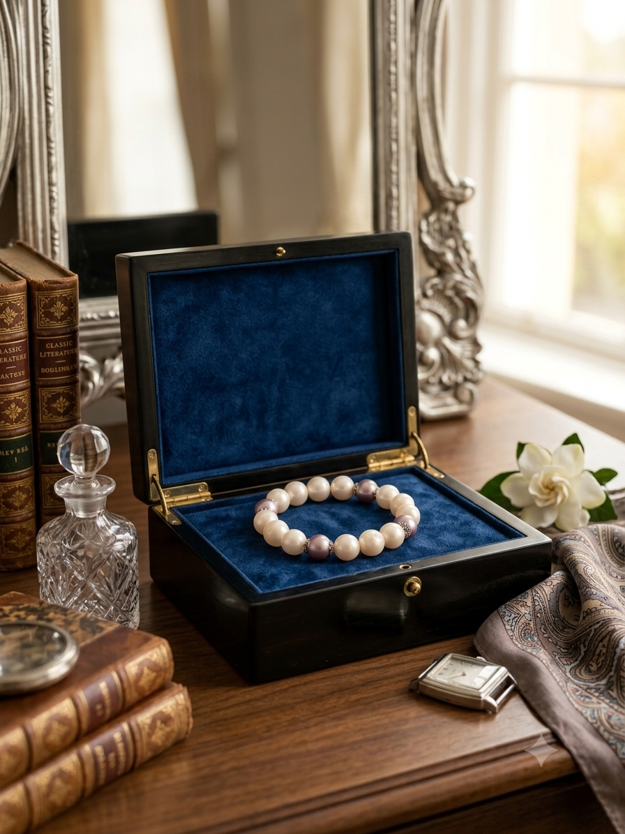 Jordyn I - Dual Pearl Bracelet