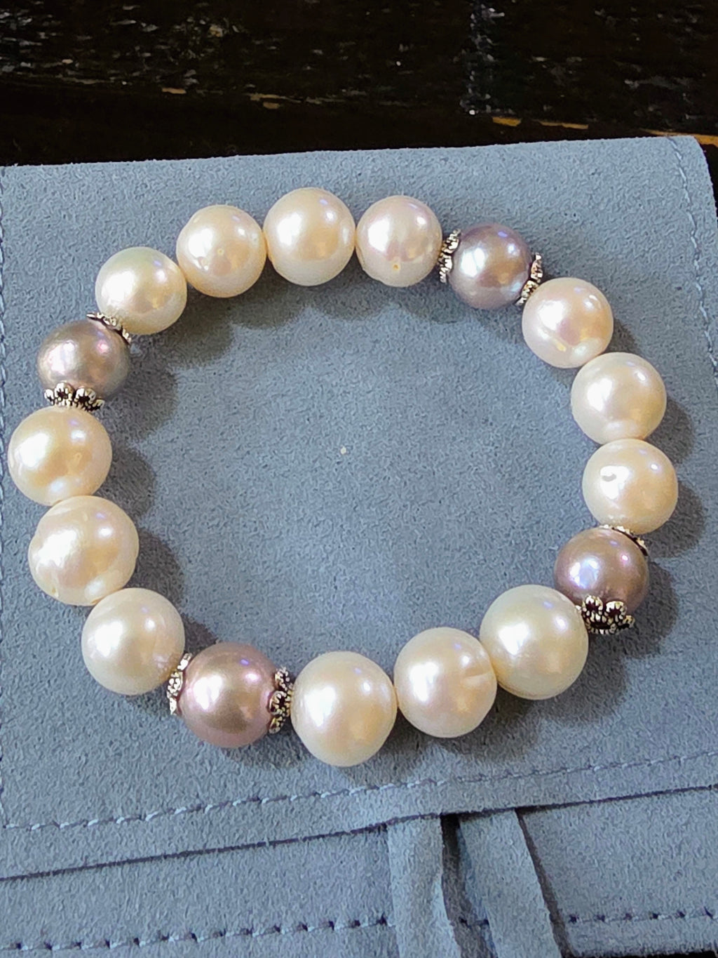 Jordyn I - Dual Pearl Bracelet
