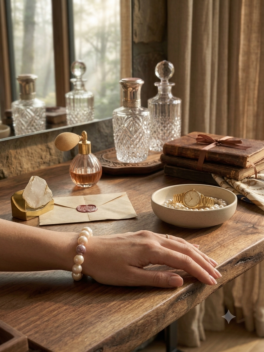 Jordyn I - Dual Pearl Bracelet